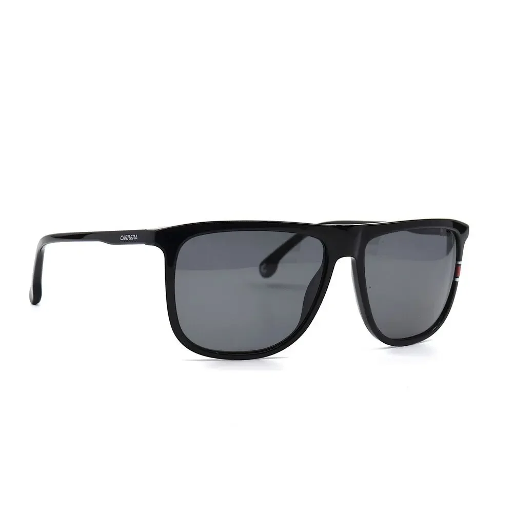 BRAND NEW CARRERA 218/S BLACK GREY POLARIZED AUTHENTIC SUNGLASSES